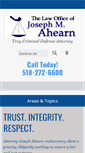 Mobile Screenshot of ahearnlegal.com